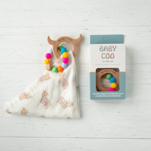 Baby Coo Teething Set | Hairy Coo | Scottish Creations