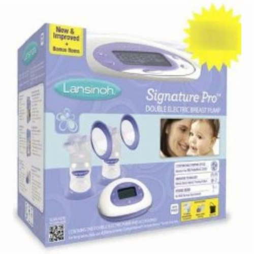 Lansinoh 1101234-EA Signature Pro Double Electric Breast Pump Kit