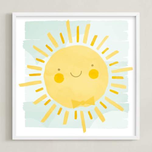 Sunny Limited Edition Children's Art Print by Susan Asbill