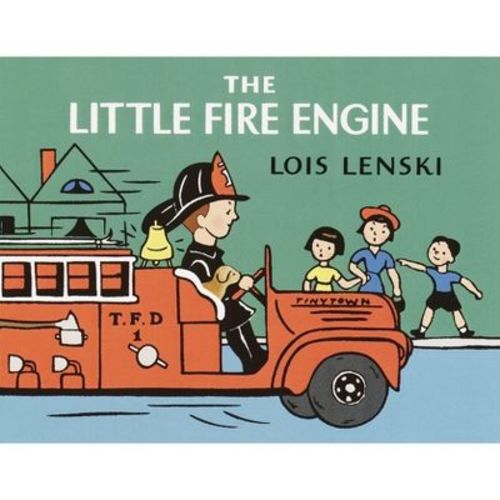 The Little Fire Engine - (Mr. Small Books) by Lois Lenski (Board Book)