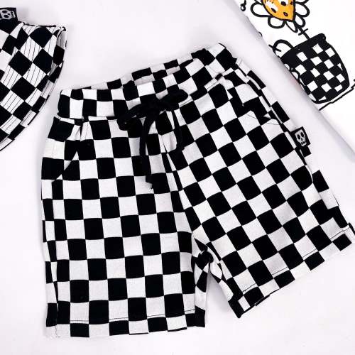 CHECKERBOARD SHORTS
