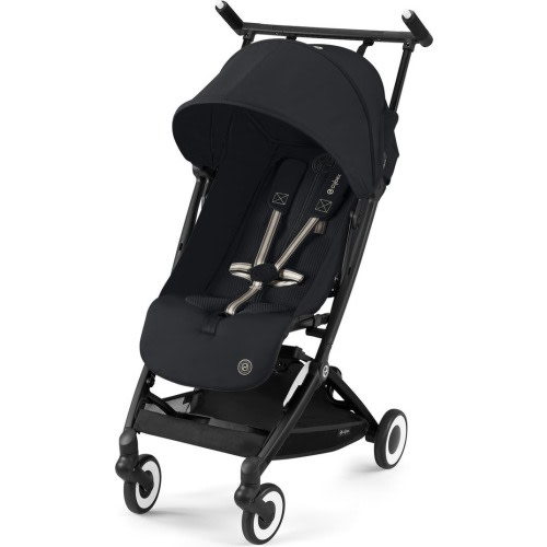 CYBEX Libelle 2 Ultracompact Lightweight Travel Stroller, Magic Black