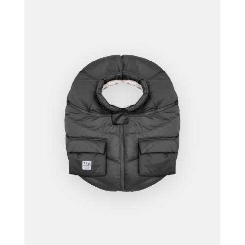 7 A.M. Enfant Car Seat Cocoon - Black Oslo Cloud | Twinkle Twinkle Little One