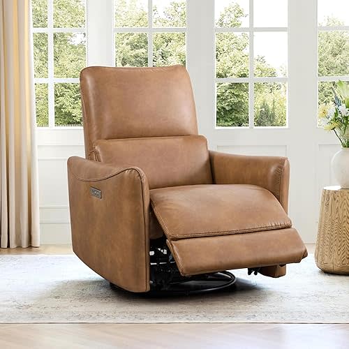 CHITA Power Recliner Chair Swivel Glider