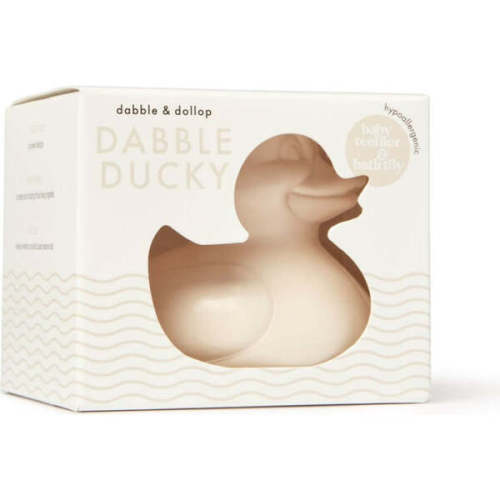 Dabble Ducky Bath Toy & Teether - Dabble & Dollop Bath & Body | Maisonette