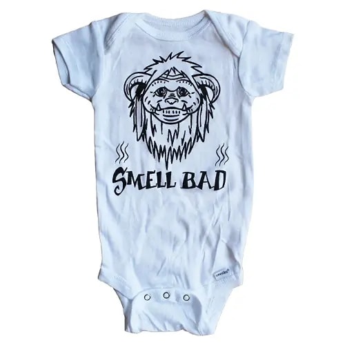 Ludo Smell Bad Baby Bodysuit Labyrinth (12M)