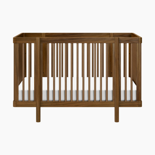 babyletto Pogo 8-in-1 Convertible Crib with All-Stages Conversion Kits - Natural Walnut