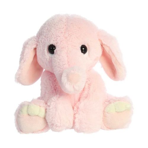 ebba Small Lil Benny Phant Playful Baby Stuffed Animal Pink 9"