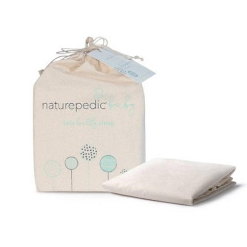 Naturepedic Organic Cotton Mattress Protector For Crib