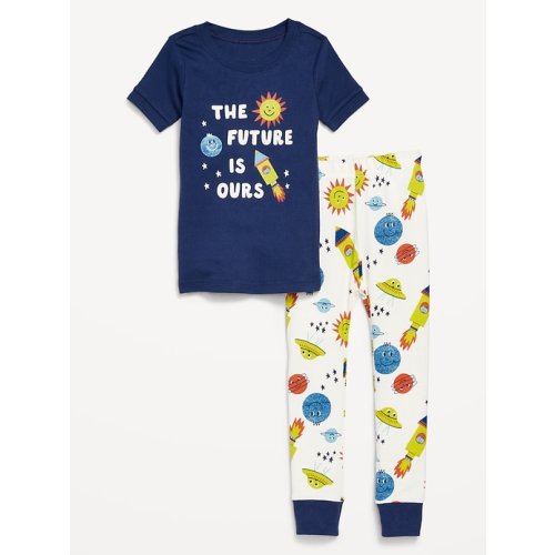 Snug-Fit Ribbed Pajama Set for Toddler & Baby | Old Navy
