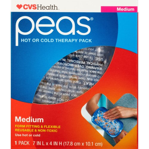 CVS Health Peas Hot or Cold Therapy Pack, Medium