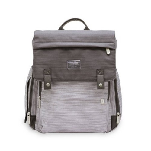 Eddie Bauer Ridgeline Cascade Back Pack Diaper Bag - Gray/Gray Heather