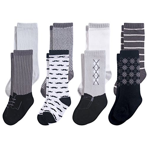 Hudson Baby Baby Girls' Cotton Rich Knee-high Socks