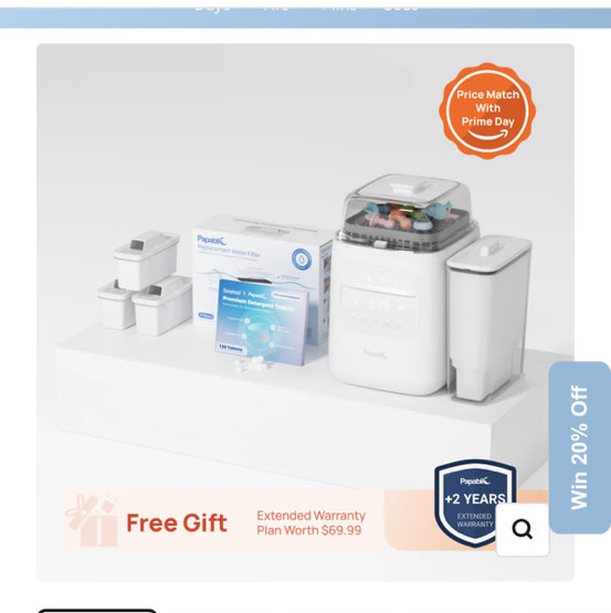 SafeguardPlus™ Baby Bottle Washer Refills Kit