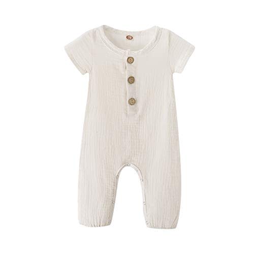 Newborn Baby Girl Clothes Romper Ruffle Sleeve Jumpsuit Bodysuit Cute Girls Onesies Infant Romper Outfits