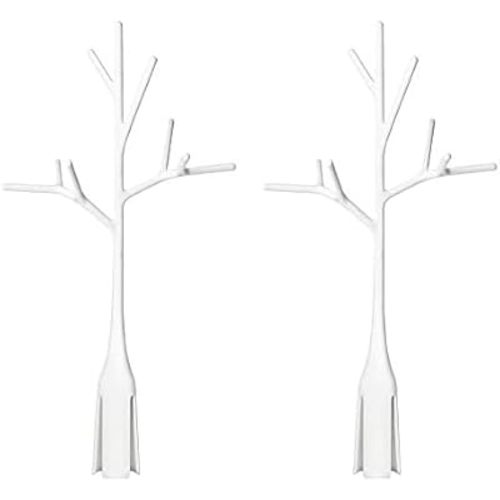 Boon Twig Grass and Lawn Drying Rack Accessory, White (Pack of 2)