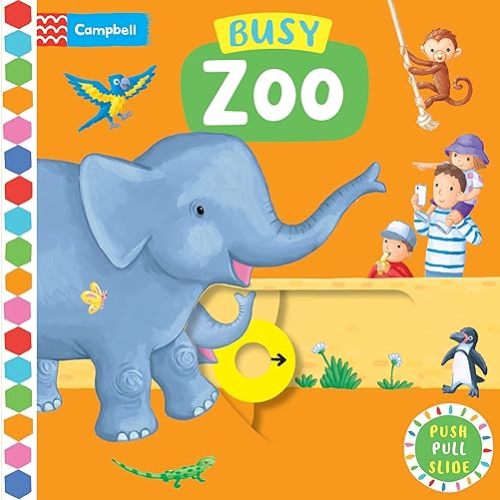 Busy Zoo (Busy Books) Board book – September 19, 2023