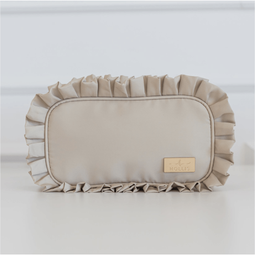 NUDE Ruffled Nylon Medium Pouch