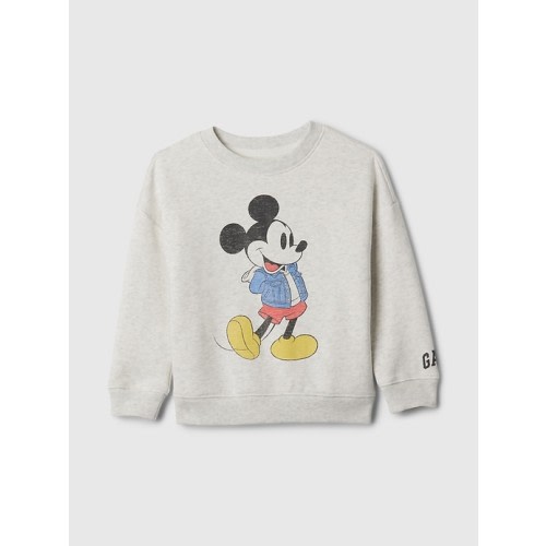 babyGap | Disney Mickey Mouse Sweatshirt in pale heather grey, size: 6-12 M
