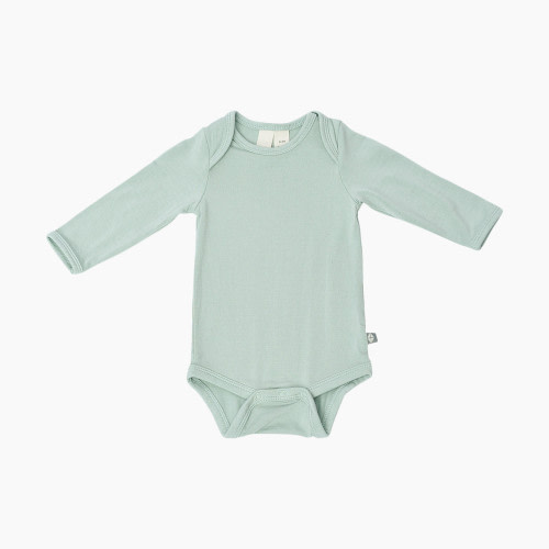 Kyte Baby Long Sleeve Bodysuit - Sage, 0-3 M