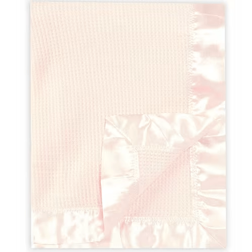 Starting Out Baby Satin-Trim Blanket