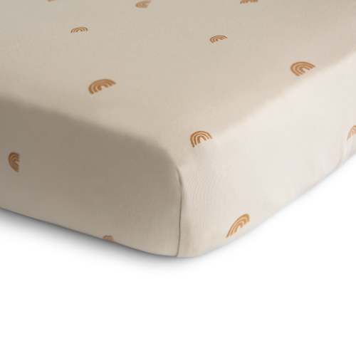Stretchy Crib Sheet- Rainbows