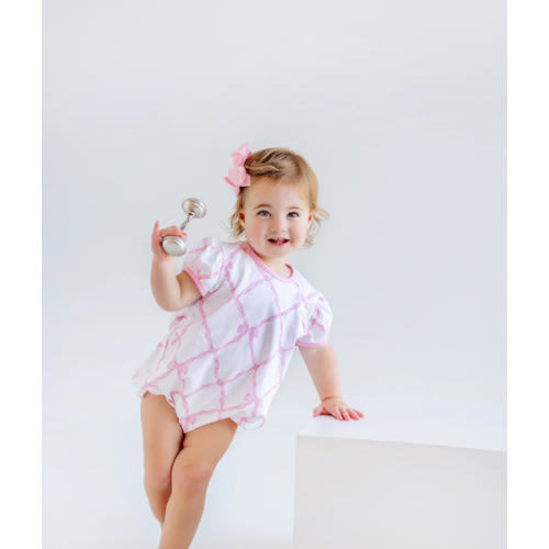 Penny's Play Bubble - Belle Meade Bow with Pier Party Pink