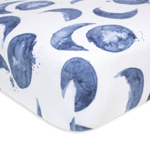 Hello Moon! Organic Cotton BEESNUG® Fitted Crib Sheet