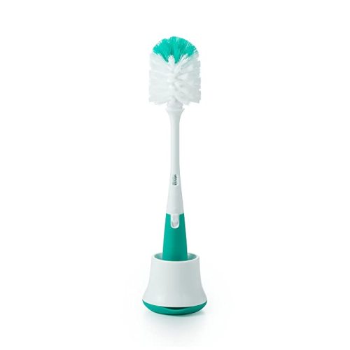 OXO Tot Bottle Brush with Nipple Cleaner and Stand - Teal