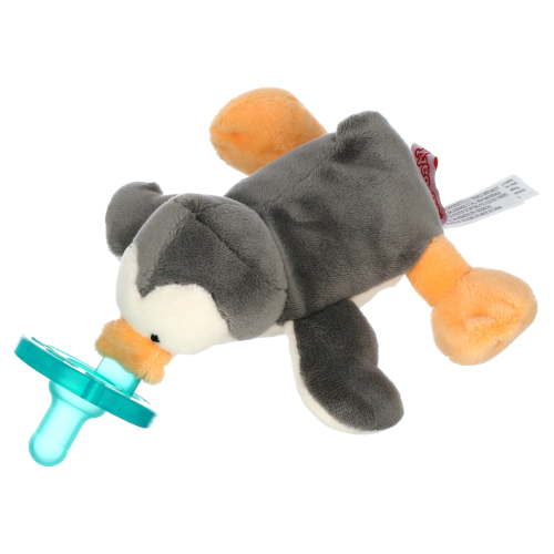 WubbaNub Baby Penguin Infant Plush Pacifier Holder