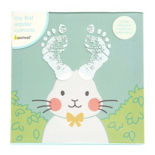 Pearhead Baby's Print Canvas - Baby's First Easter Gift