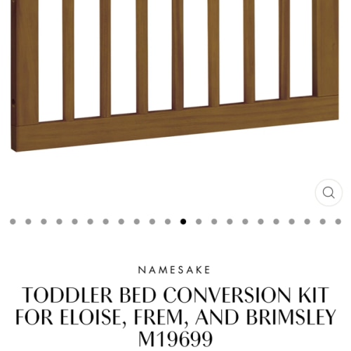Namesake Toddler Bed Conversion Kit for Eloise, Frem, and Brimsley M19699 | Modern Nursery™