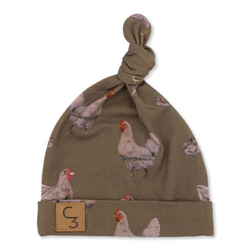 Chicken Newborn Baby Hat