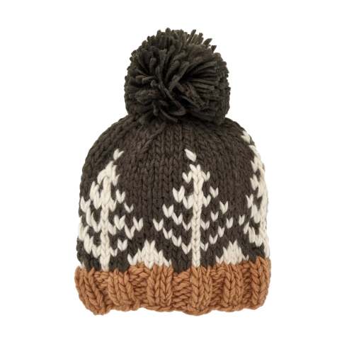 Forest Knit Pom Hat, Loden
