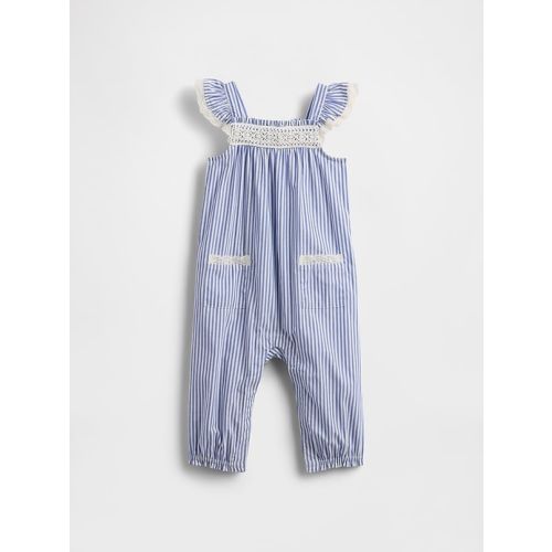 Baby Lace-Trim One-Piece