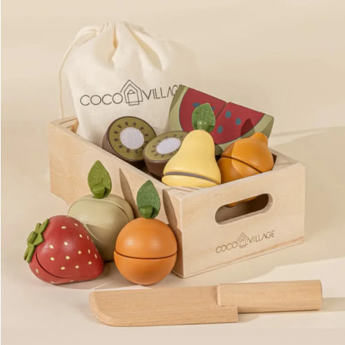 Wooden Fruits Play Set