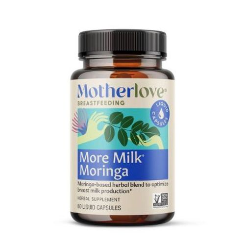 Motherlove More Milk Moringa Vegan Capsules - 60ct Non-gmo Capsules