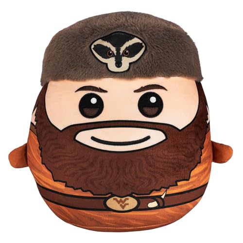 Sleep Squad West Virginia Mountaineers 12" Mascot Kiri Cloud Plushie - Official Collegiate Plush
