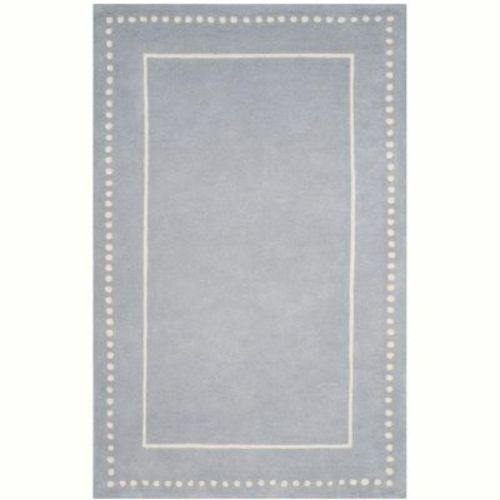 Bella Bel151 Hand Tufted Area Rug - Light Blue/ivory - 5'x8' - Safavieh.