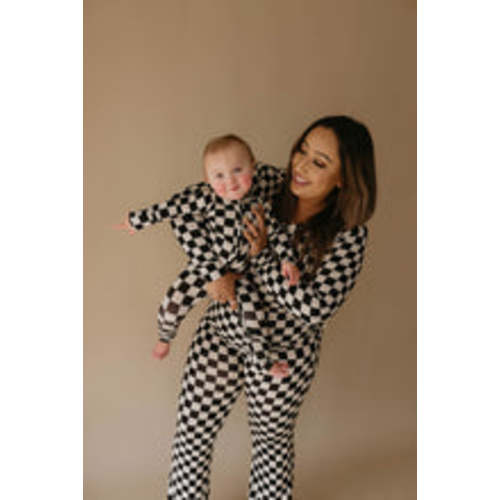 Black Checkered | Women&#39;s Bamboo Pajamas
