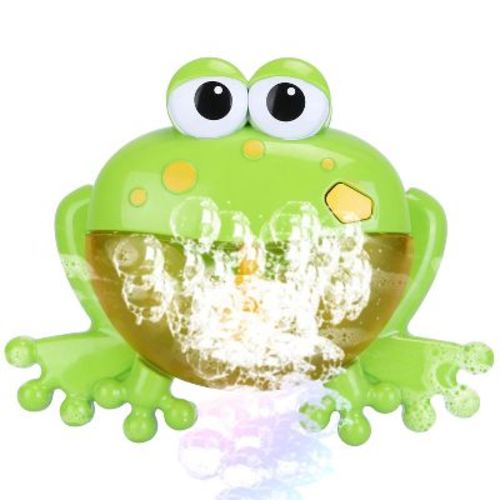 Babyluv"Frog Musical Bubble Bath Maker – Fun Toddler Bath Toy with Music & Bubbles for Bathtub Play"Green
