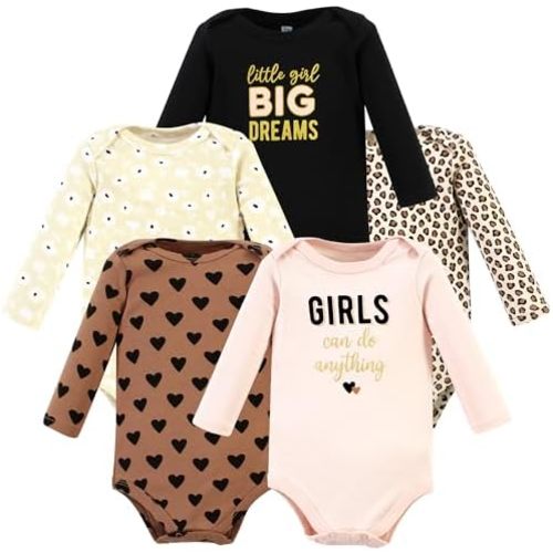 Hudson Baby Unisex Baby Cotton Bodysuits
