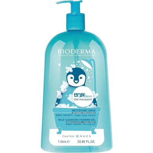 Bioderma ABCDerm Foaming Gel- for the Delicate Skin of Babies and Children