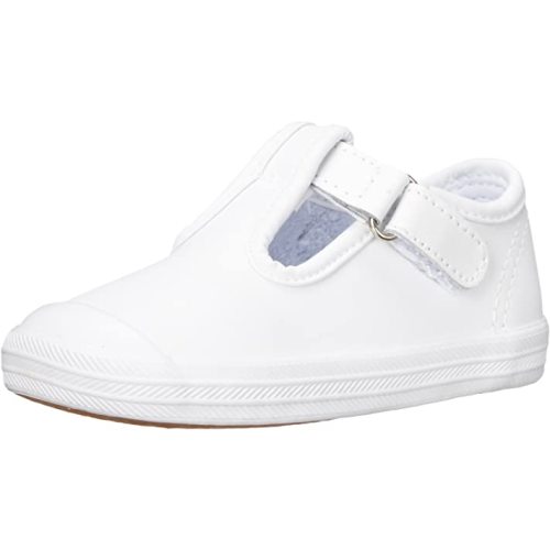 Keds unisex-baby Champion Lace Toe Cap Tstrap