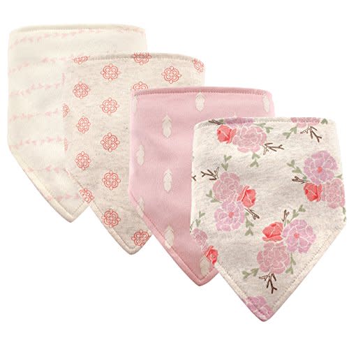 Hudson Baby Unisex Baby Cotton Bandana Bibs