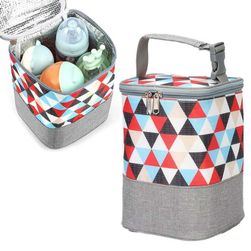 TITOUMI Baby Bottle Cooler Tote Bags, Insulated Breastmilk Cooler Bag, Baby Bottle Warmer Cooler Bag, Holds up to 4 Large 8Oz Bottles, for Nursing Moms, Daycare, and Travel