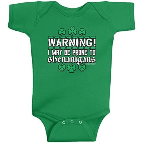 Threadrock Baby Boys' May Be Prone to Shenanigans Infant Bodysuit