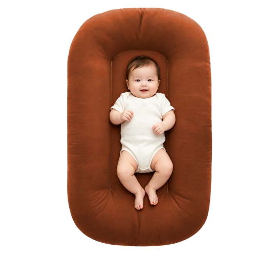 Baby Lounger for Newborn, Soft Care Cushion, Portable Support Pillow, Lightweight Nursery Cushion for Feeding, Bonding and Daily Care