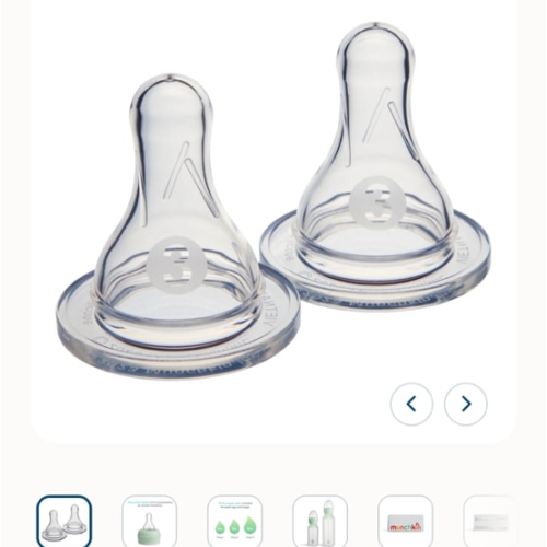 Bond® Bottle Nipples, 2-Pack | Munchkin
