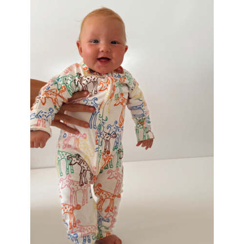 Cotton zip onesie - Dougie